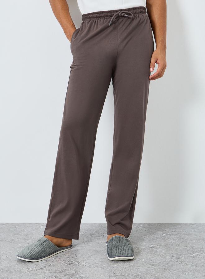 ستايلي بنطال بيجاما بقصة مريحة - Image 1